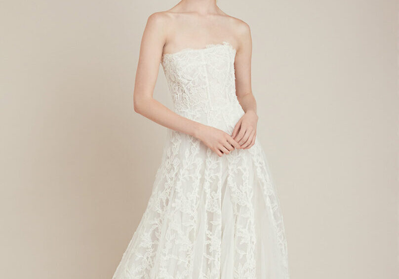 New Year's Eve Black-Tie: How to Rent a Show-Stopping Evening Gown for the Biggest Night of the Year 1 191004 LelaRose Bridal Fall 2020 5 Mickinley Park 137 808x1024 1